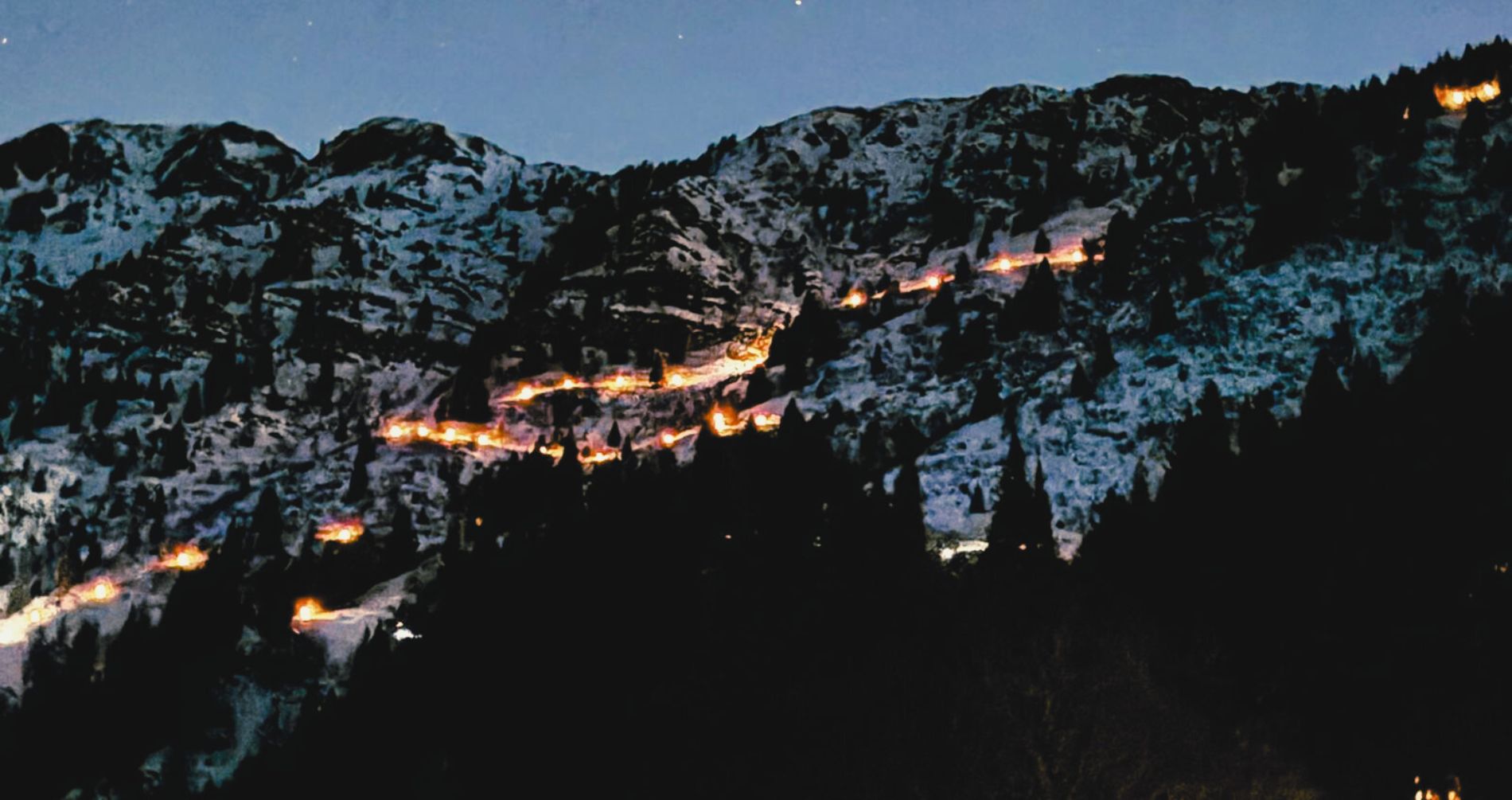 Fiaccolata al Guglielmo con il Cai di Pisogne
